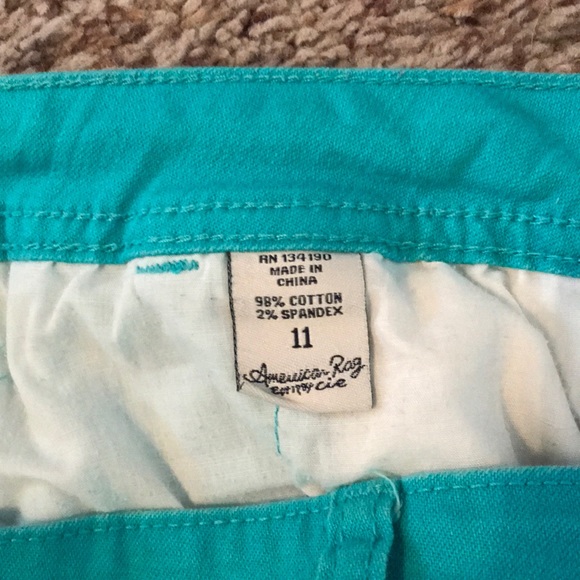 Turquoise American Rag Shorts - Picture 4 of 4